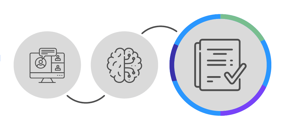 Note-taking app with AI analysis