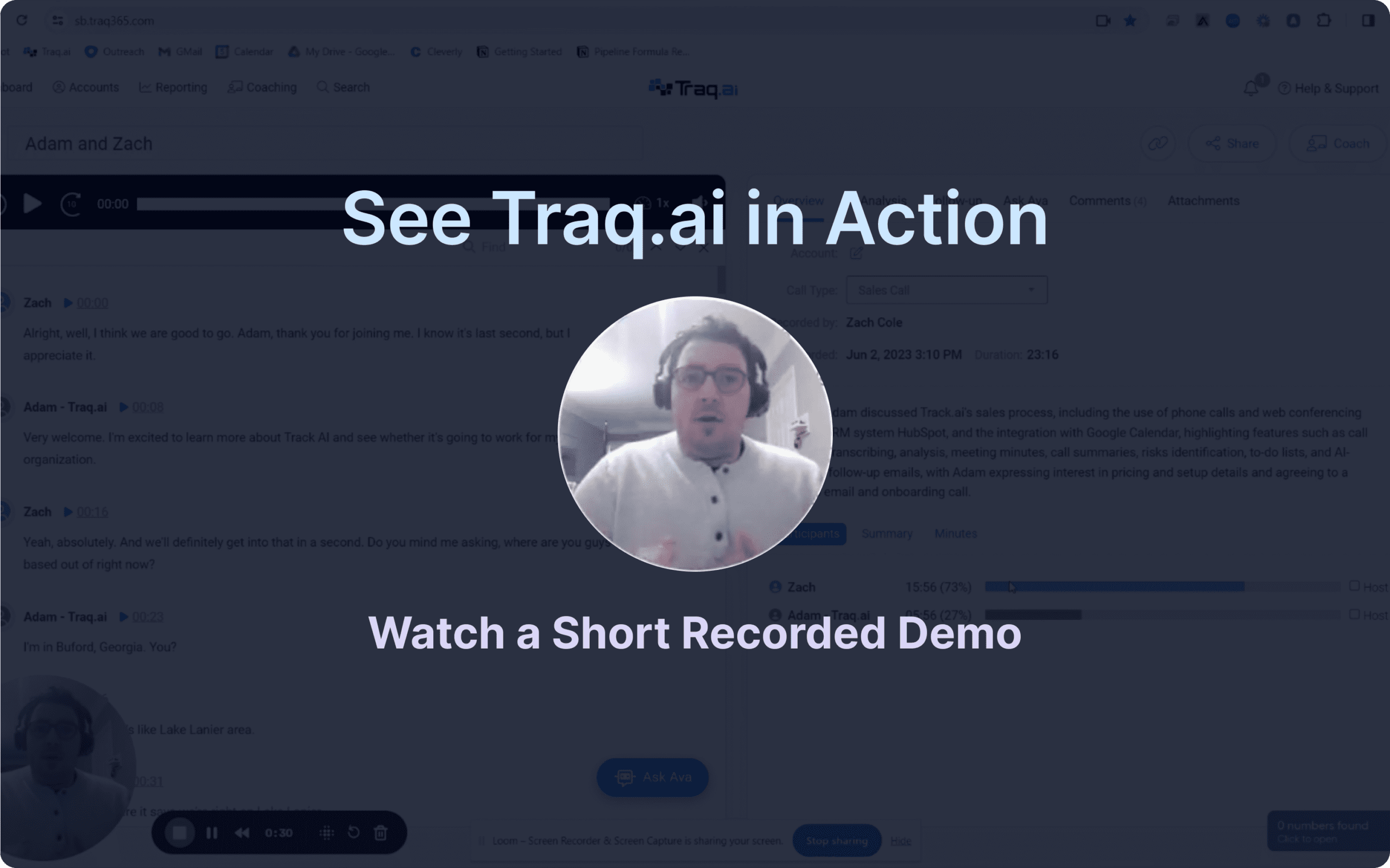 See traq ai in action